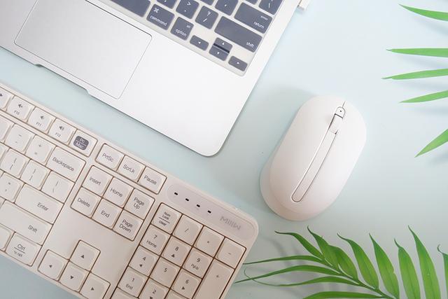 双系统,极简风!米物无线办公键鼠套装体验