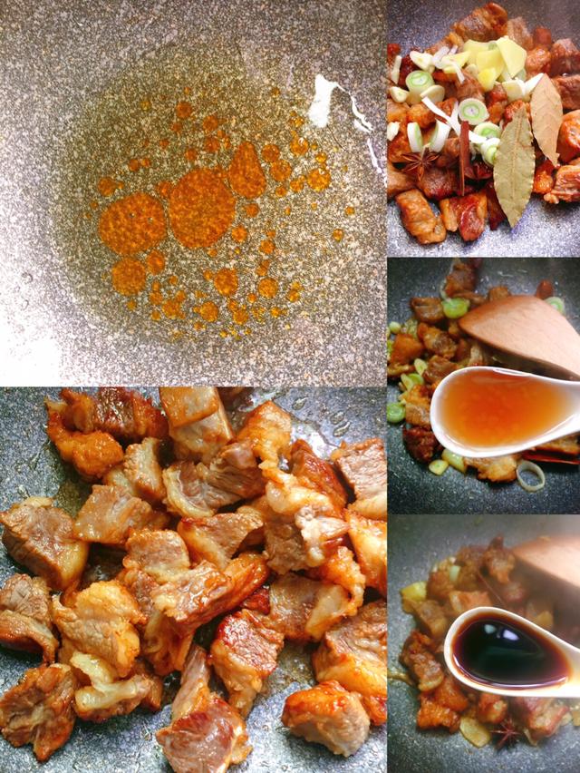 番茄土豆炖牛腩,牛腩酥糯浓汤鲜美,多给孩子吃,强筋健骨长高高