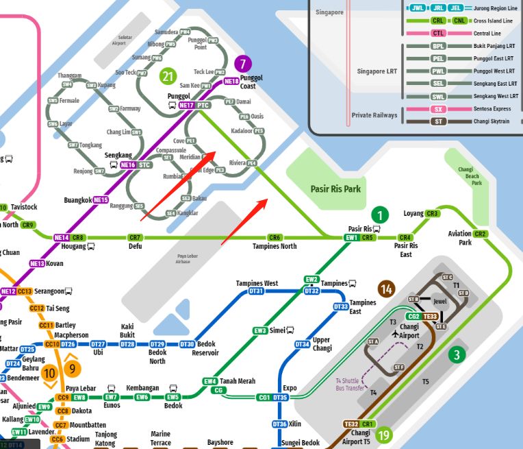 刷屏!新加坡最新版地铁图出炉了