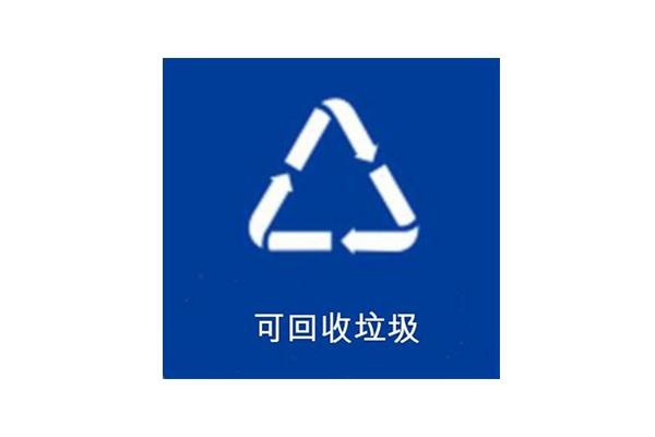 四大垃圾分类的logo图标,寓意生态环保,你认识几个?