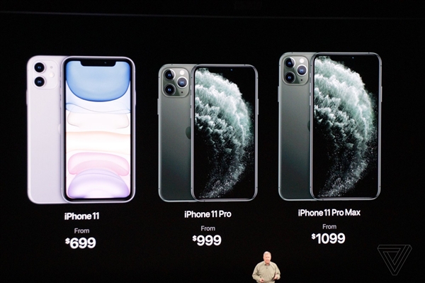 iPhone 11系列价格公布！降至699美元起