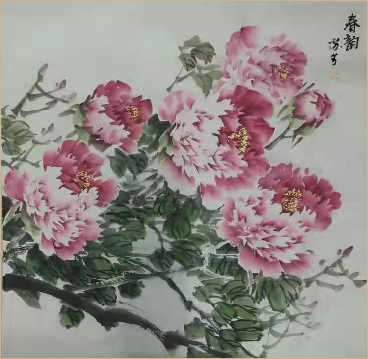 北京《盛世美文》特约画家苏芳作品欣赏