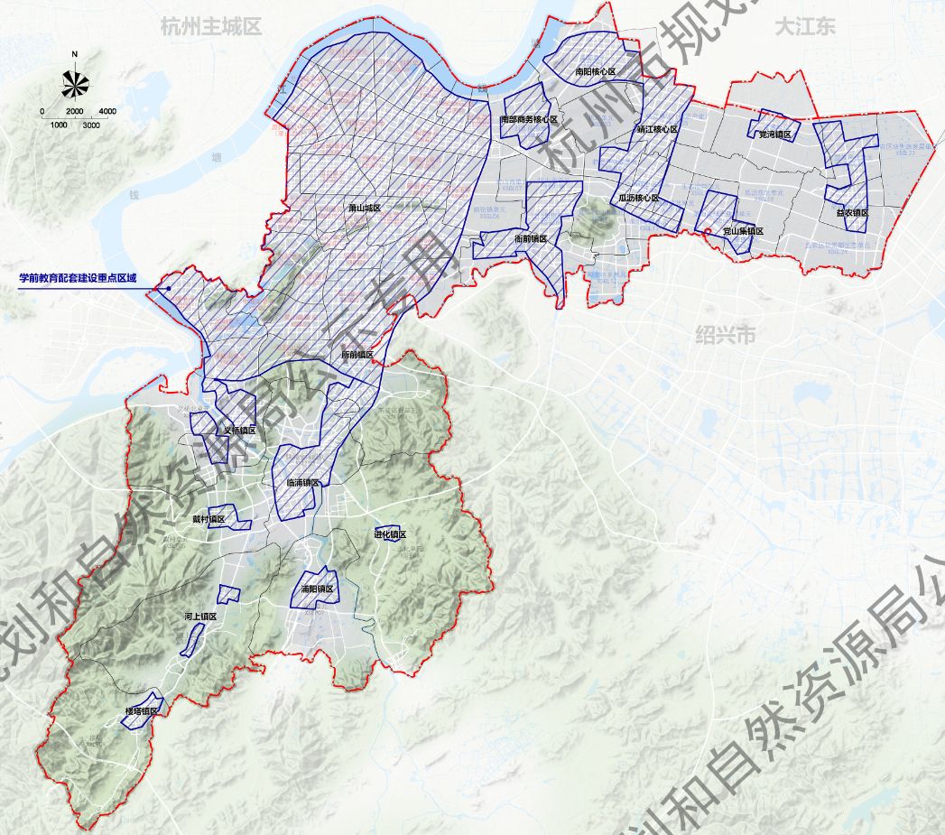 重点区域基本覆盖萧山城区及各地集镇区域.