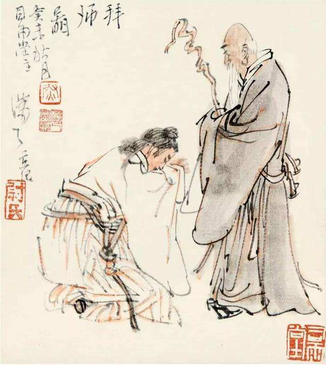 古代老师地位高,汉代就有法定教师节,过节除了发奖金还能授官衔
