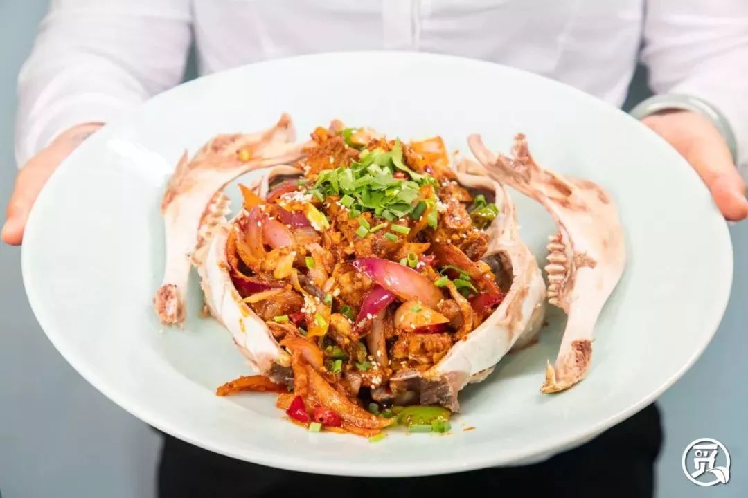 西北爆炒羊头肉