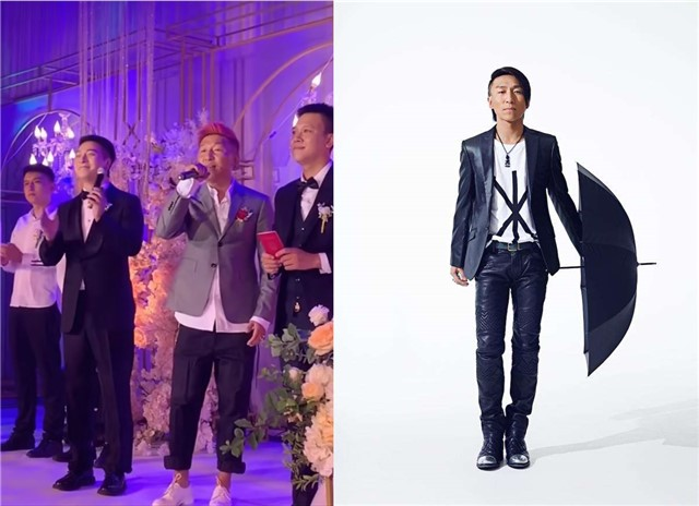 陈羽凡接婚礼商演，土味造型抢镜，清唱《最美》气氛尴尬