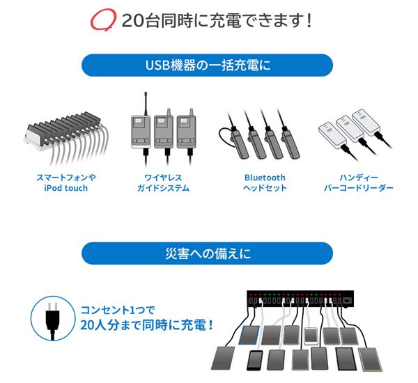 有了这个20路充电器 手里的20台iPhone终于有用了