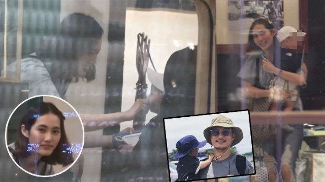 余文乐娶了什么神仙老婆！王棠云逛街完全不看奢侈品只顾跟儿子玩