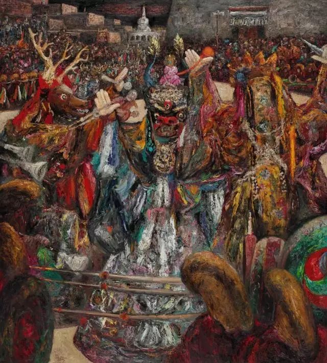 中国当代油画家张子夫人物油画作品欣赏