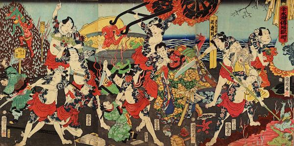 日本妖怪文化丨浮世绘,异世界