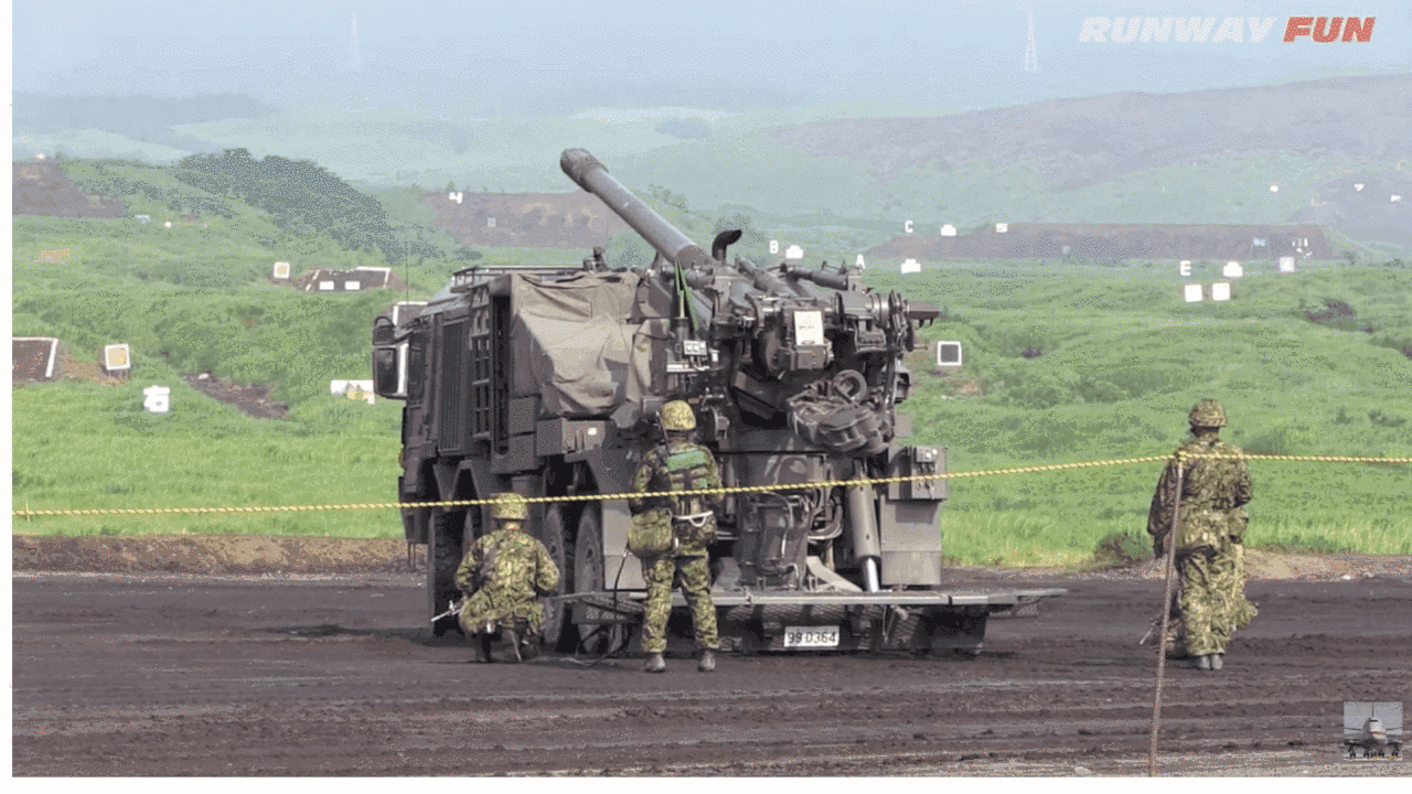 刮到东瀛的卡车炮风潮——19式155mm车载自行榴弹炮简介