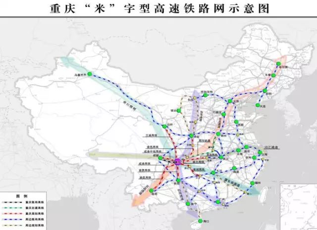 又一条铁路线要经过荣昌重庆铁路二环线即将规划开建