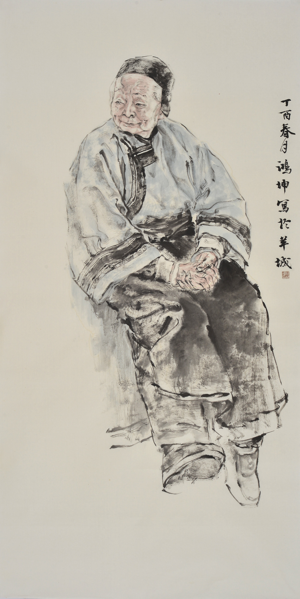 水墨印象——画家柯鸿坤的人物画艺术