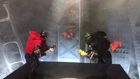 机器人红与黑的决战