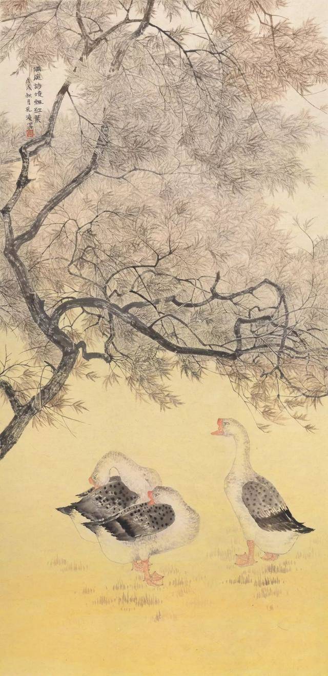 中国美术家协会会员,中国工笔画学会会员,孔淩作品欣赏