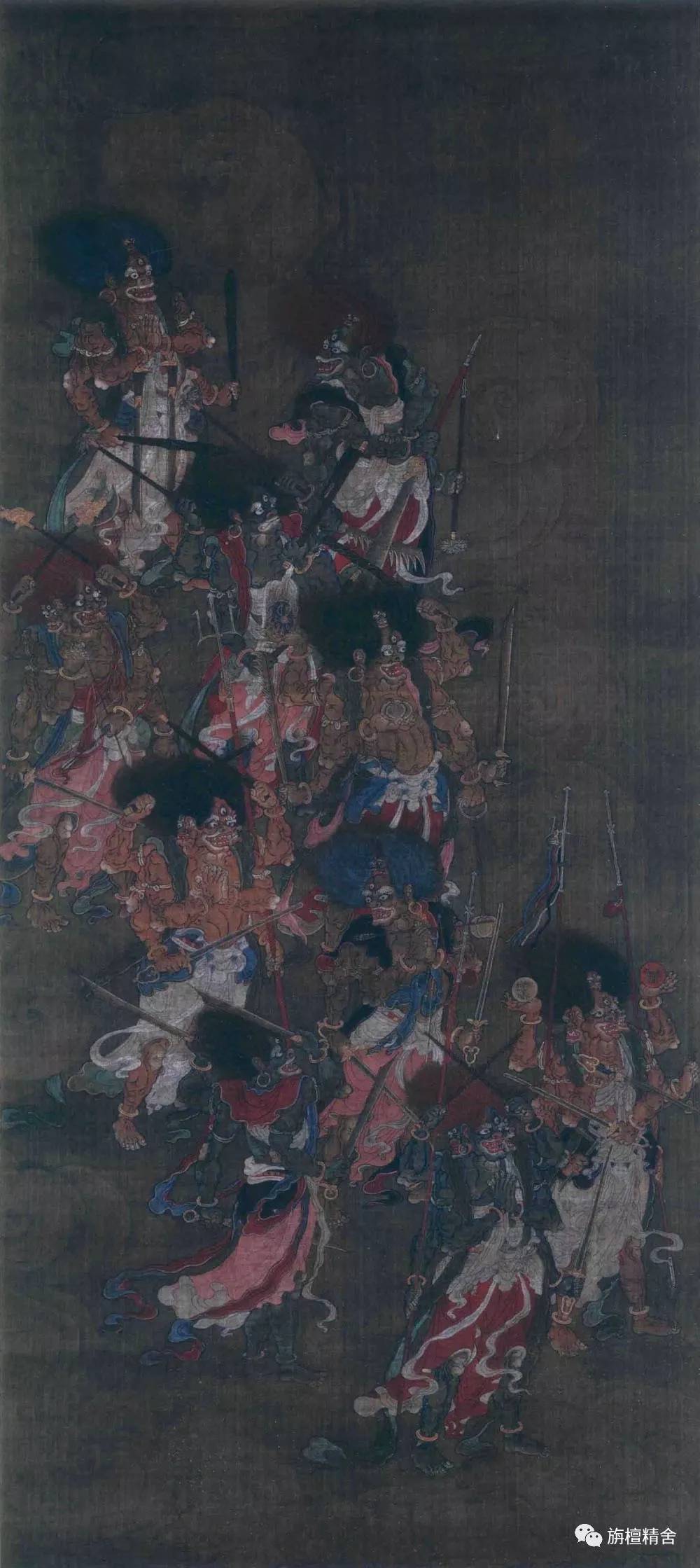 4,阿修罗道,104.1×47cm.