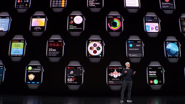 苹果发布Apple Watch 5手表：更专业的健康监测 399美元起
