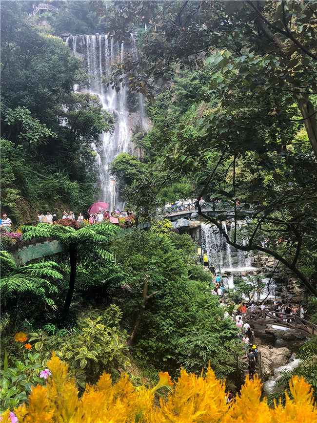 古龙峡是近两年来广东新兴的网红旅游胜地,也是游客重阳喜欢去的圣境