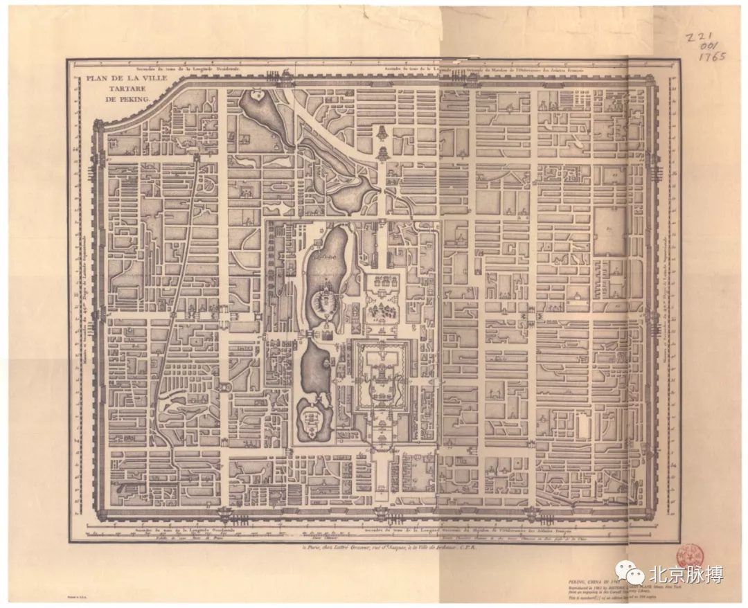 画说北京丨1325-1950年,69幅老地图,看尽北京城市历史