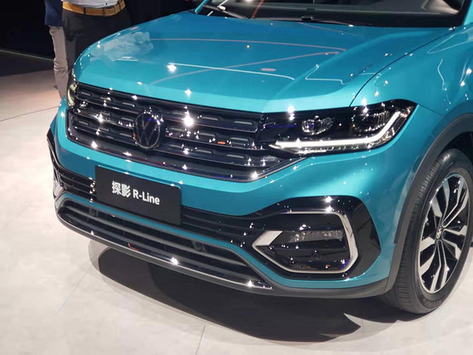 2019广州车展 定位小型suv 一汽-大众探影亮相广州车展