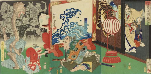 日本妖怪文化丨浮世绘，异世界