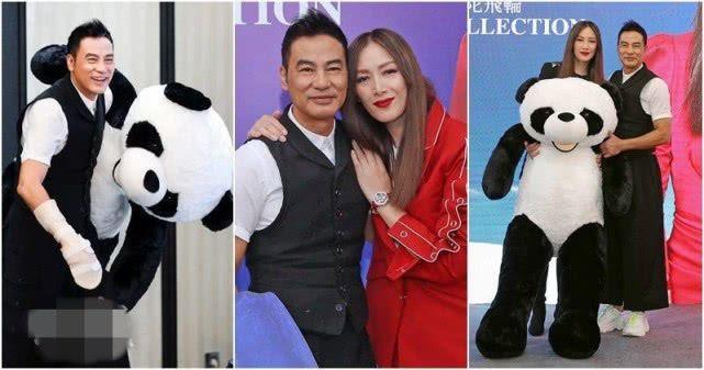 不想用伤口博同情？任达华陪老婆出席活动，合照故意藏起右手