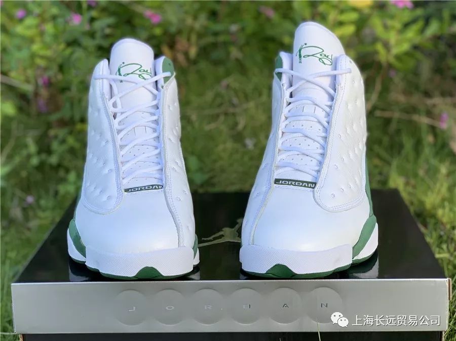 airjordan13pe乔13aj13雷阿伦白绿414571125