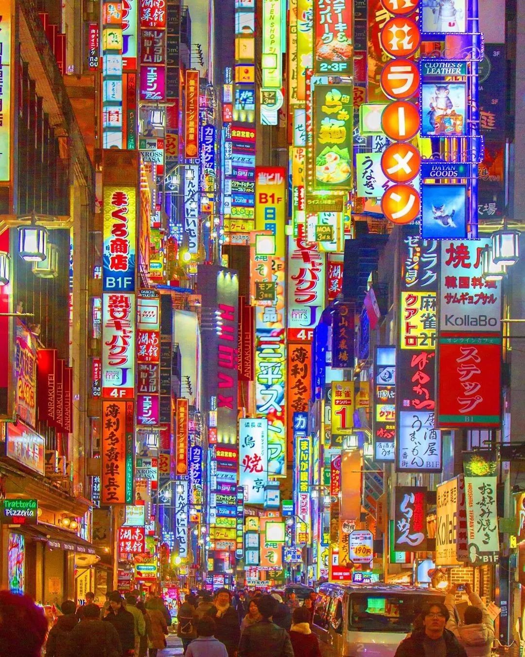 如果「霓虹国」真的是霓虹色的……