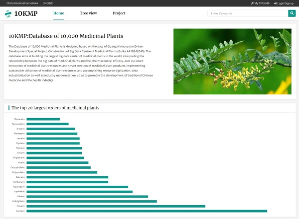 广西药用植物园、国家基因库共建药用植物数据库(最新发布)
