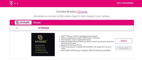 国产物联网芯片出海 紫光展锐春藤8908A获得欧洲最大电信运营商认证
