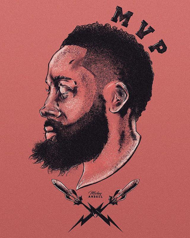 帅炸!nba漫画头像:詹姆斯,伦纳德头顶斯台普斯球馆
