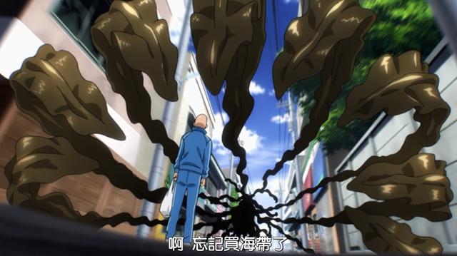 一拳超人:两位头发茂盛的怪人,其中一位遇到光头,头发被拔光