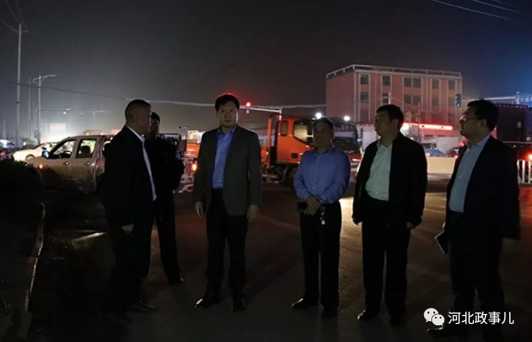 永年区公安局长冀春雷实地调研城区重点道路交通疏拥减堵保畅通专项