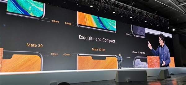 Mate 30/Mate 30 Pro对比iPhone 11 Pro Max：华为工业设计完胜苹果？