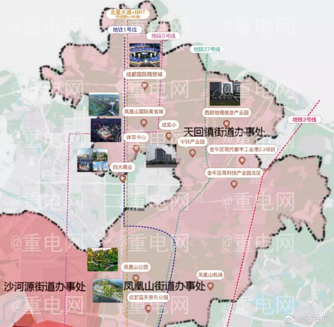 北部新城片区项目规划图 本文章部分内容和图片来源网络,本文不用于