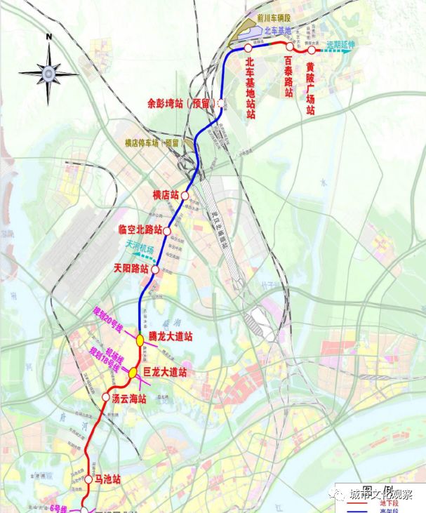 武汉地铁前川线设计时速100,7号线延伸至黄陂,2022年建成