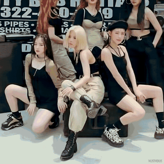 美貌比肩irene智秀,实力碾压blackpink,gidle五代女团