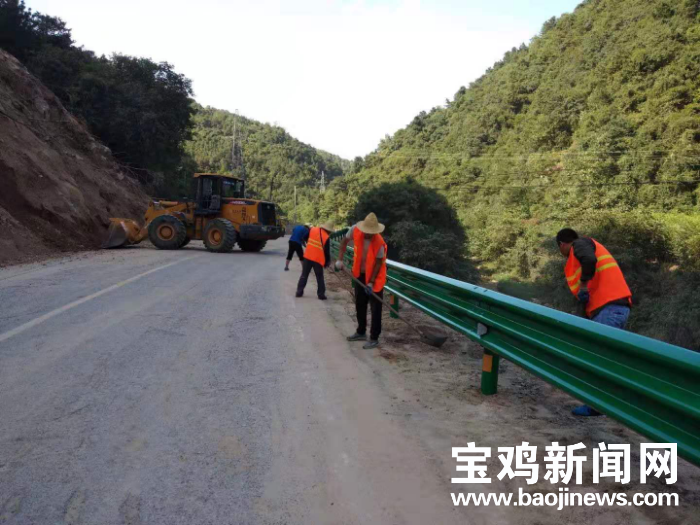 记者从宝鸡公路管理局了解到,经连续12天昼夜奋战,国道244潘太路白家