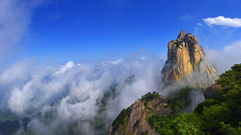 大爱天柱,美景相邀丨安徽潜山在上海举办旅游推介会