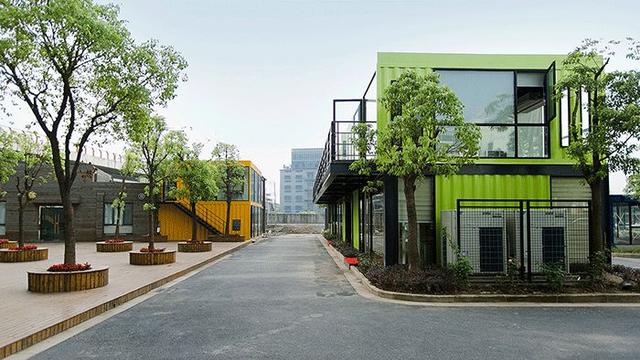 上海「智慧湾」花园式集装箱办公园区,开辟文创天地新坐标