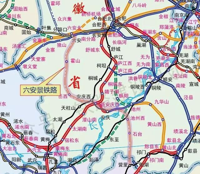 六安这条高铁连通天堂寨,大别山,天柱山,九华山,黄山