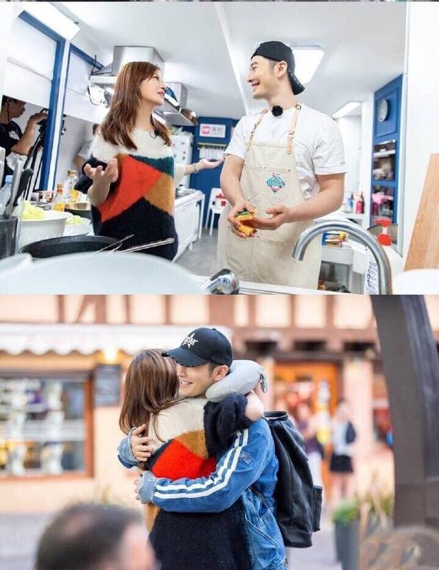 赵薇与黄晓明同框秀明言明语，黄晓明大赞明学十级可以毕业了