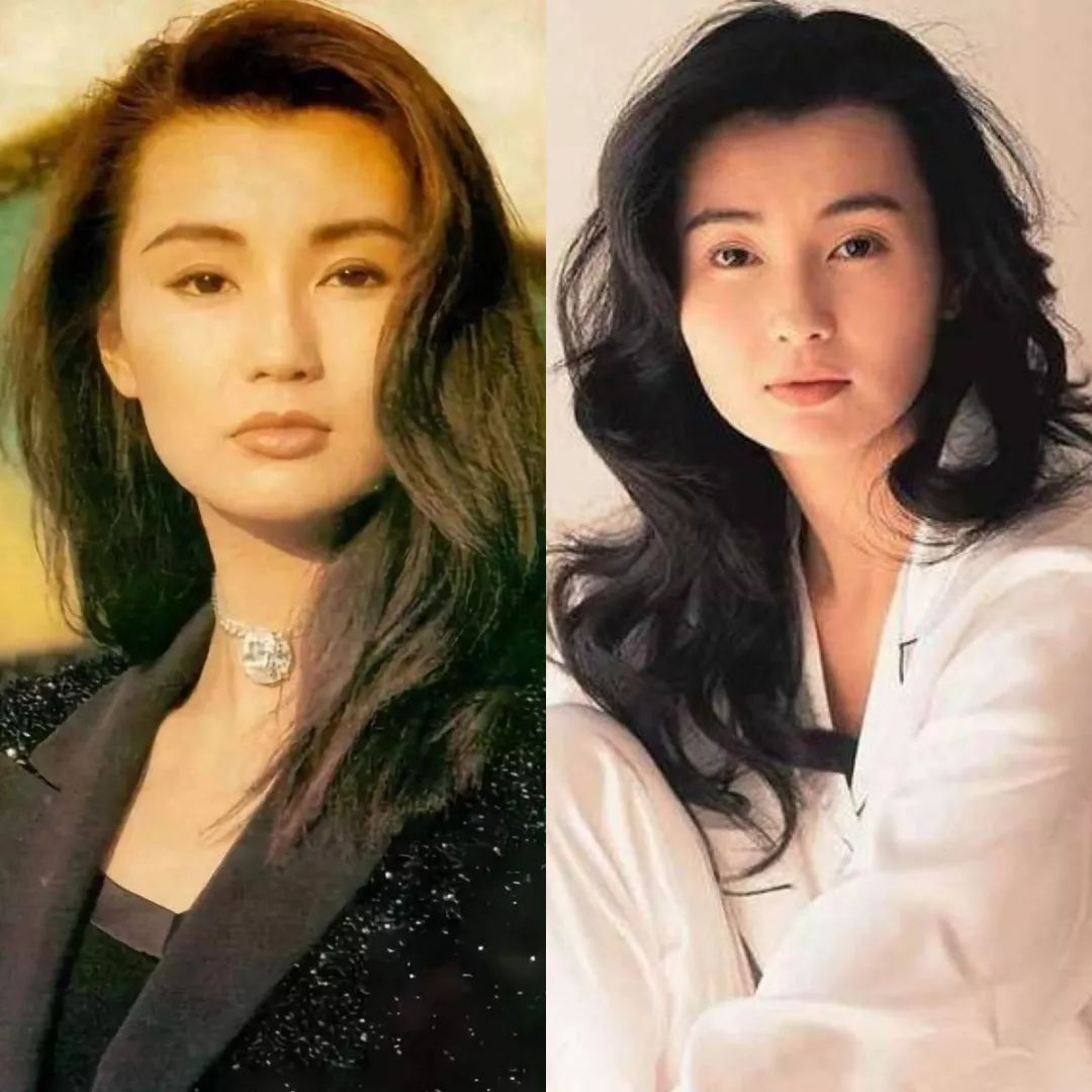 说到港风发型,第一个想到的就是90年代的港式大波浪,给m小美留下非常
