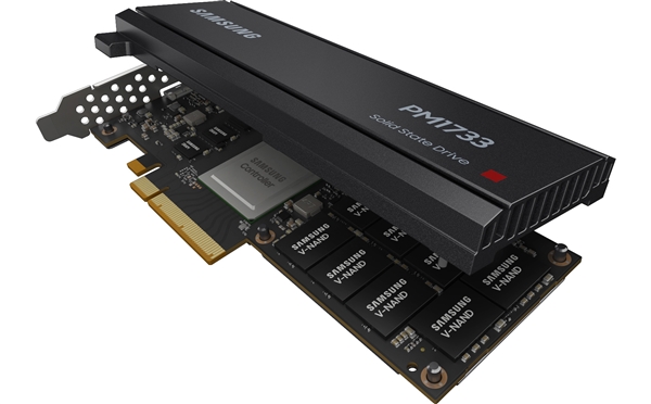 三星正式发布PM1733 SSD：首次PCIe 4.0 x8、持续读取8GB/s