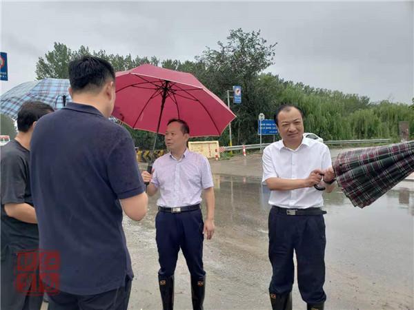 东昌府区委副书记,区长刘培国到侯营镇,沙镇,张炉集镇