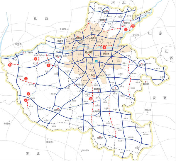 又开工5条!河南2019高速公路总投资超1000亿(清单)