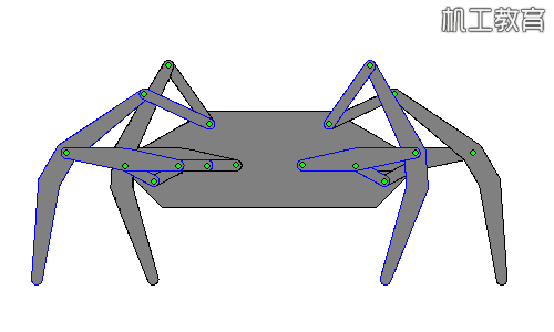 机器人行走背后的机械原理动画,一文看透