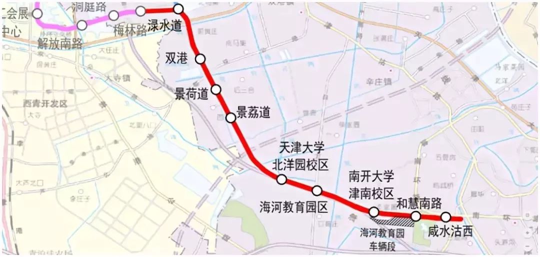 天津地铁新进展:8号线将与6号线二期贯通运营