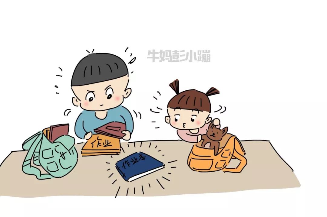 老二有多精?写作业这事上全看出来了……_大风号_凤凰