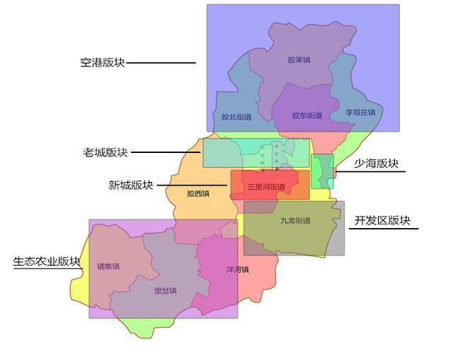 收藏青岛最新最全版块划分和房价统计胶州篇